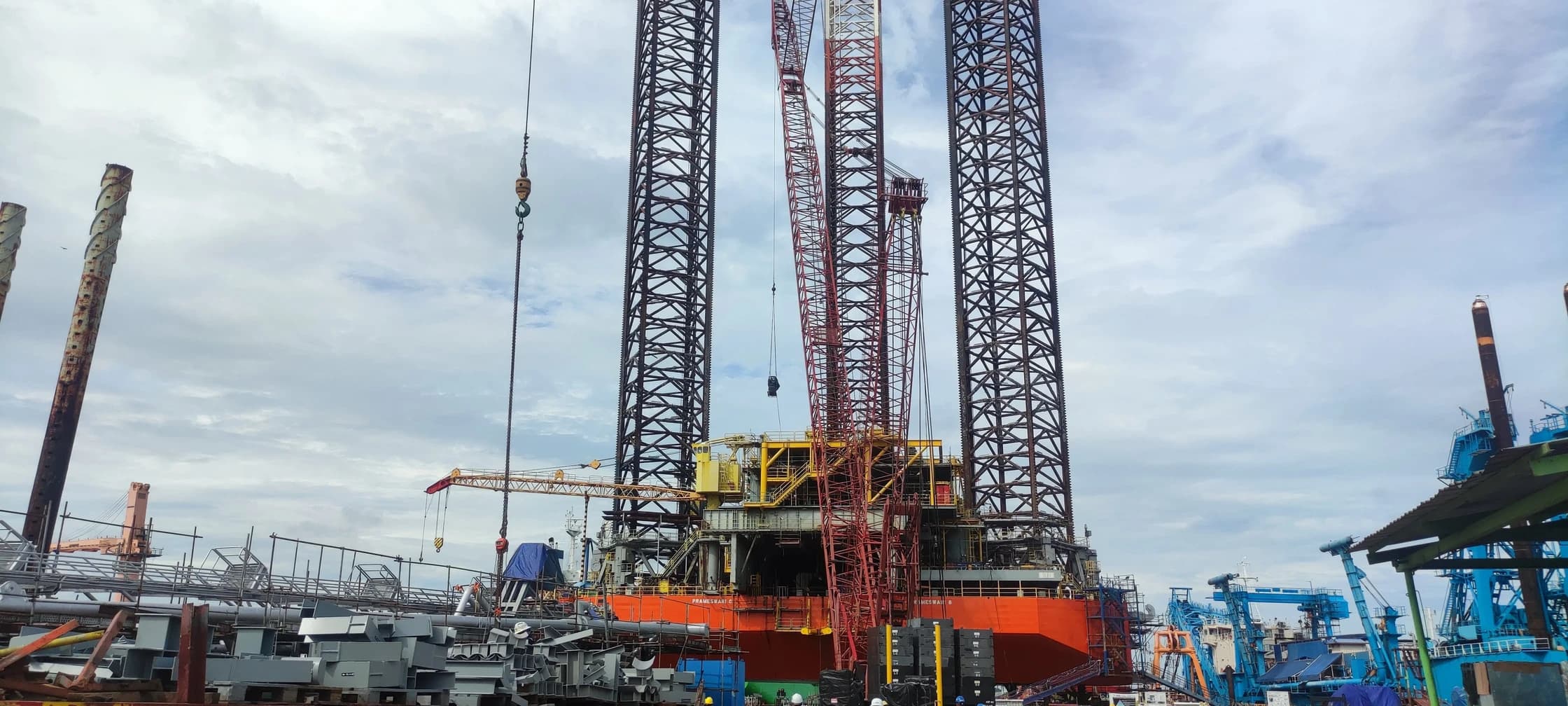 Audit & Consult Oilrig Communication, PAGA & Entertainment System Illustration